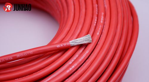 8平方红色耐高温特软硅胶电线产品图